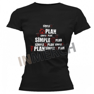 Женская футболка Simple Plan