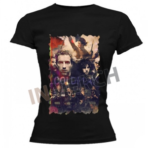 Женская футболка Coldplay