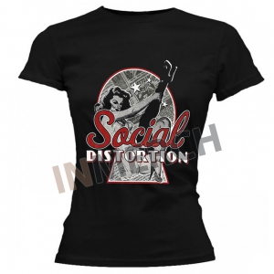 Женская футболка Social Distortion