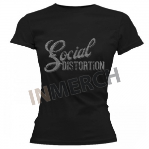 Женская футболка Social Distortion